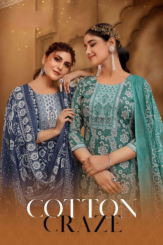 Trending cotton top bottom with dupatta collection at low price | Blush Bows